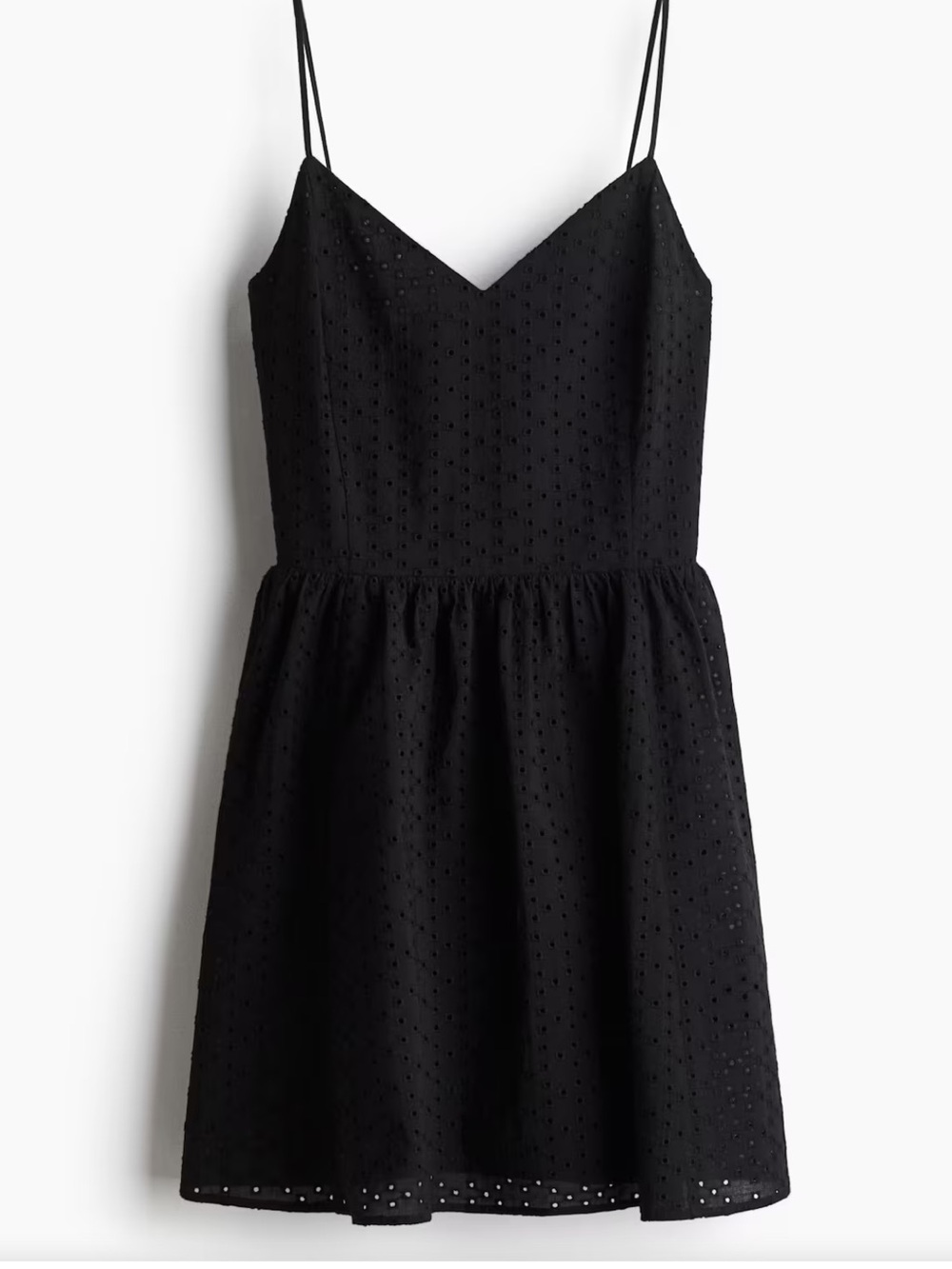 H&M Black strap dress